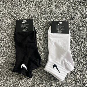 Black and White Nike Socks Men